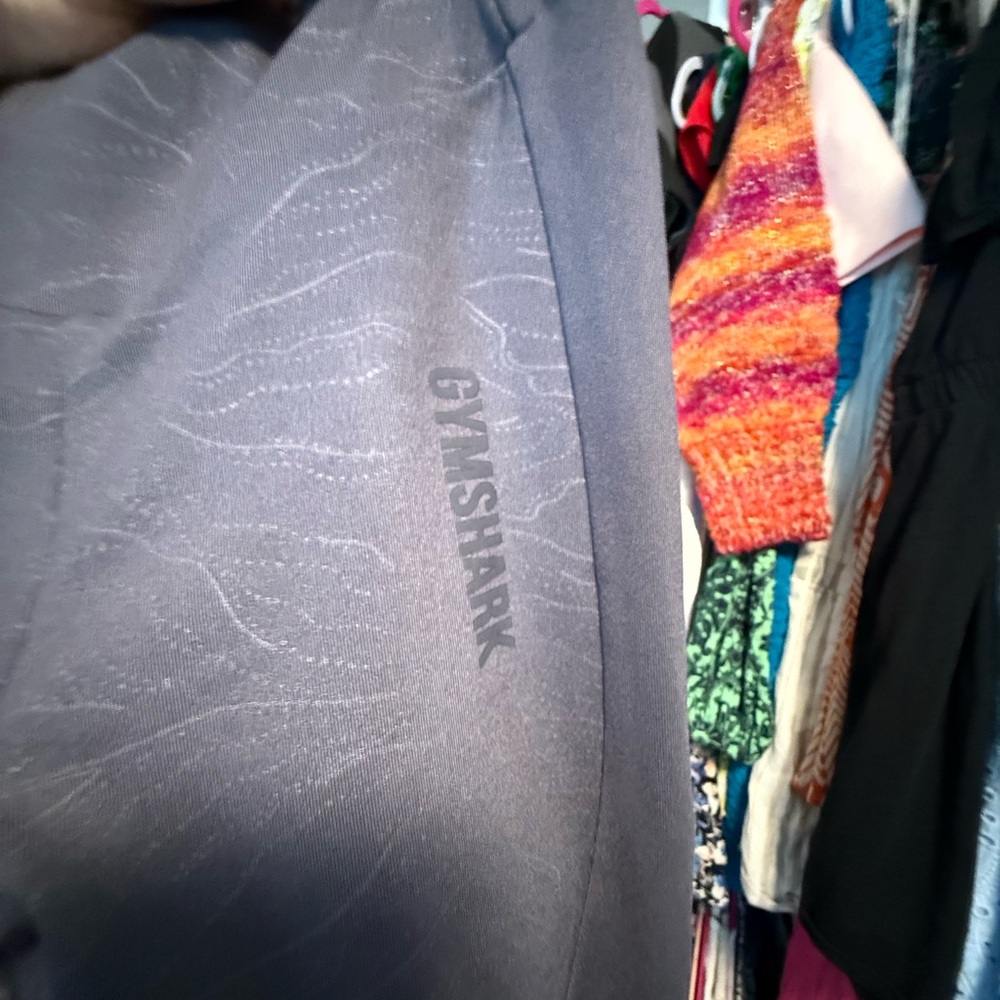 Gymshark Slate Gray Activewear size Small EUC - Picture 3 of 5